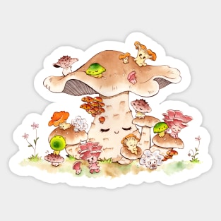 Friendly Fungi Sticker